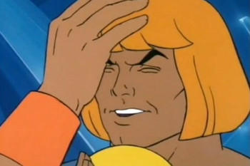 He-Man doing a face-palm