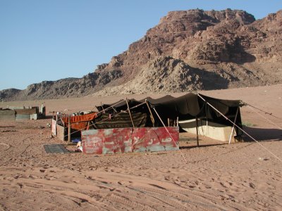 Bedouin tent